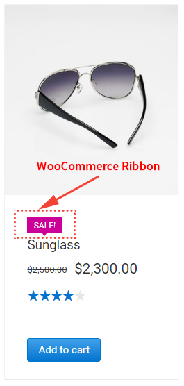 WooCommerce Ribbon